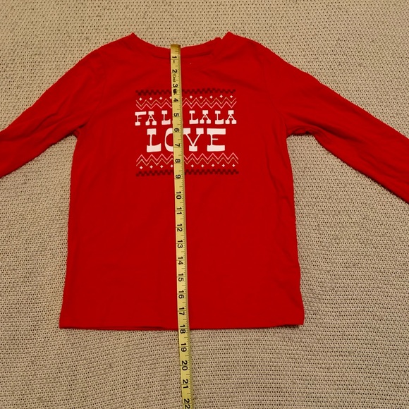 Cat & Jack Long Sleeve Christmas T-Shirt - Picture 6 of 8